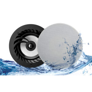03211 Lithe Audio Bluetooth IP44 Rated Wireless 6.5" Ceiling Speaker (Pair- Master/Passive/SPKR Cable)