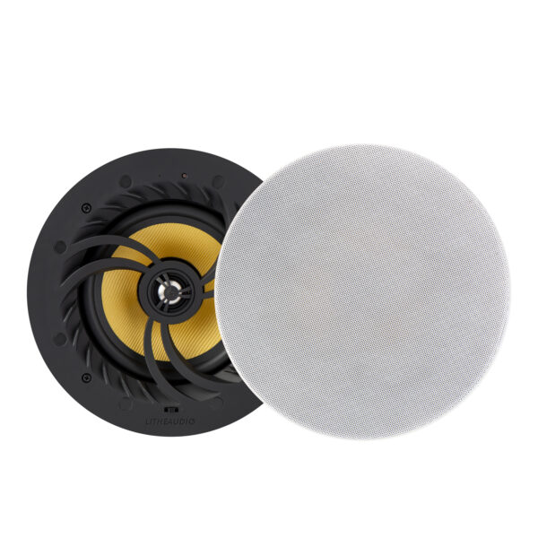 06510 Lithe Audio Pro Series Wi-Fi + Bluetooth Ceiling speaker (Pair- Master/Passive/SPKR Cable)